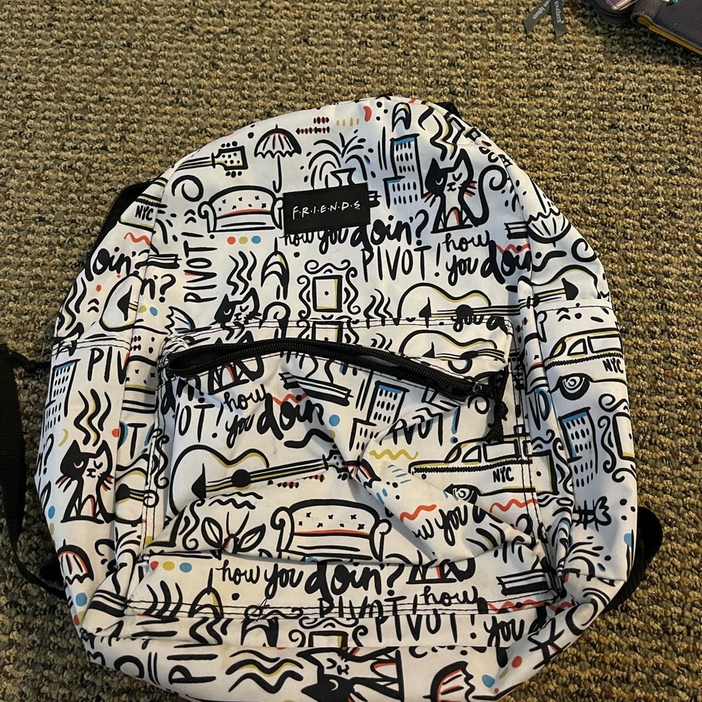 Friends the tv show book bag new never used!